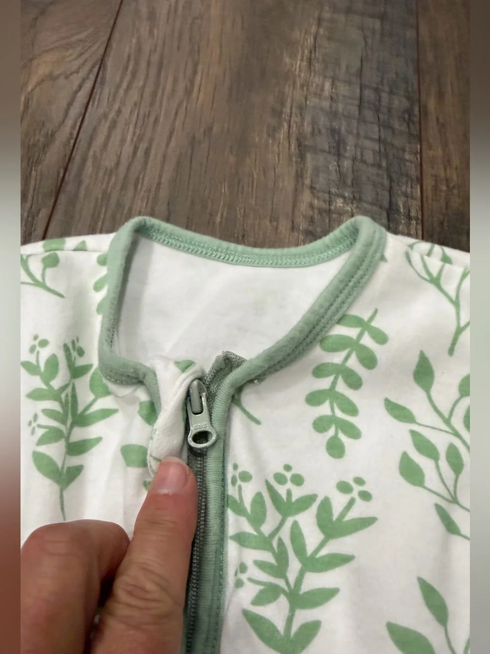 Yoofoss Baby Sleep Sack 0-6 Months Baby Wearable Blanket Green Printed
